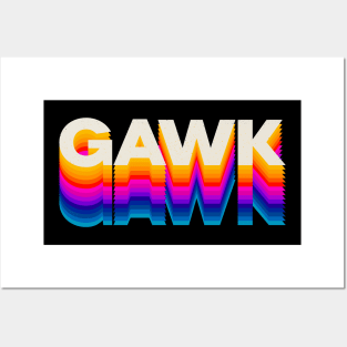 4 Letter Words - Gawk Posters and Art